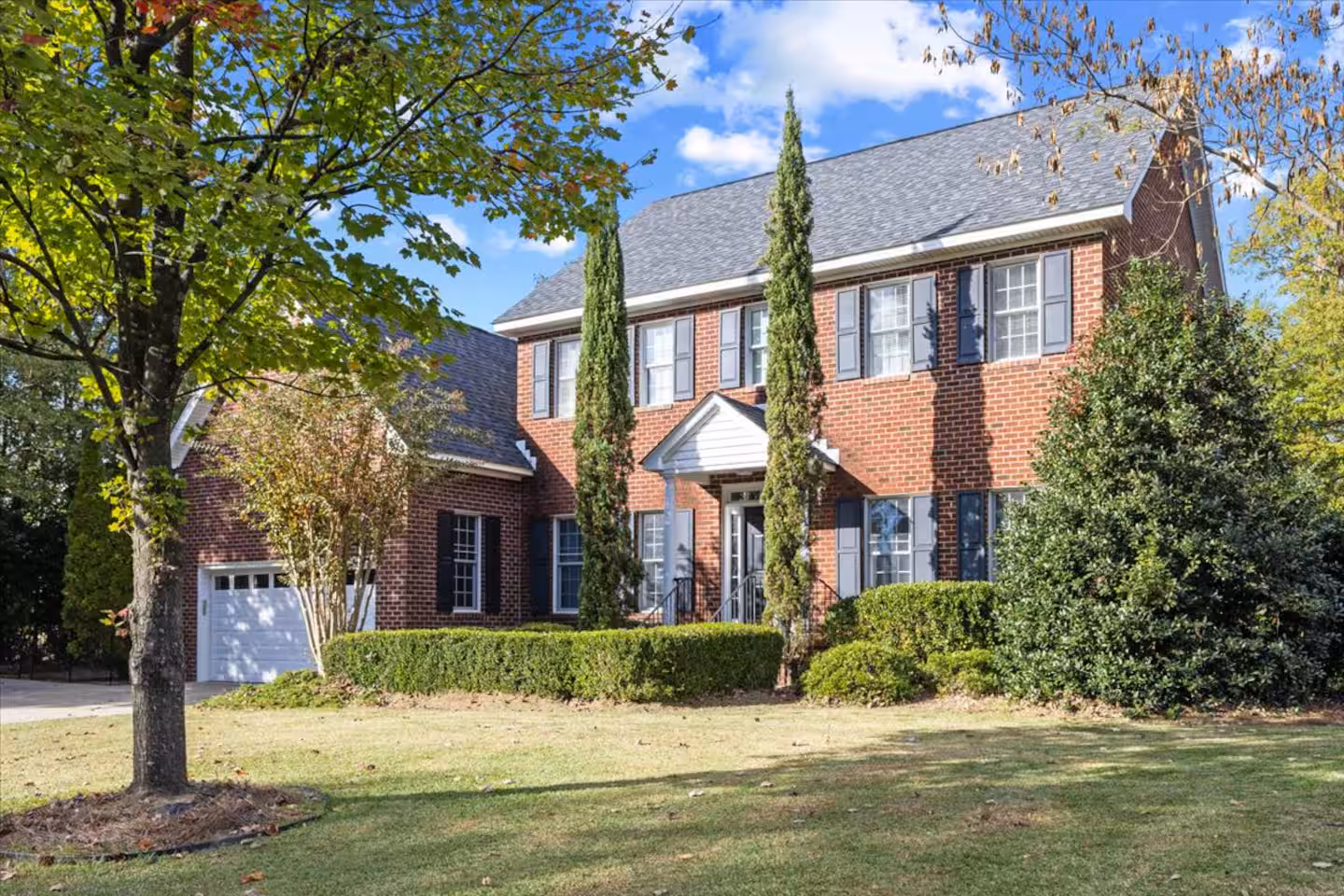 Front exterior of Crooked Retreat, a Bello Homes managed vacation rental in Greenville, NC